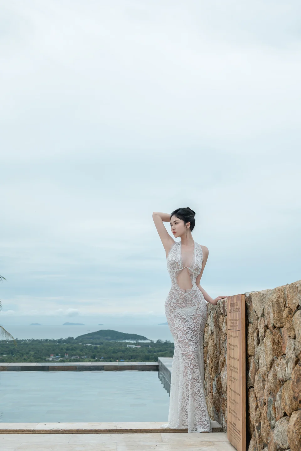 年年 - 白色连衣裙 [73P-314MB] tg@simisebaisi 【丝足阁】006.webp